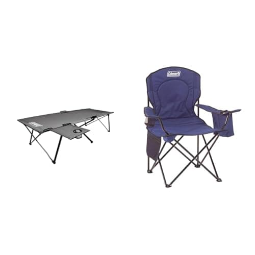 Coleman Pack-Away Camping Cot with Side Table