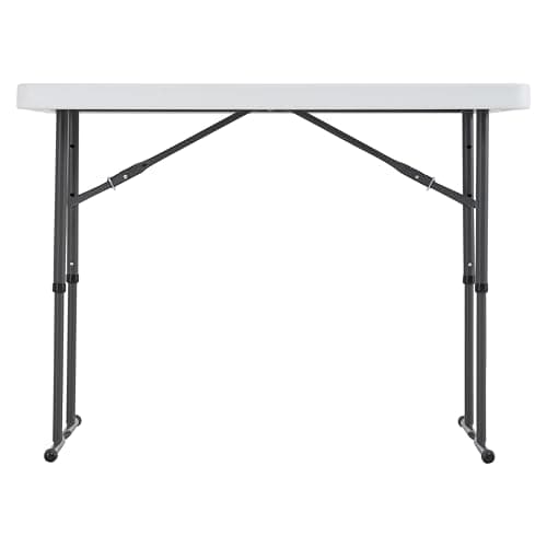 Lifetime 4-Foot Adjustable Height Folding Table (80387)