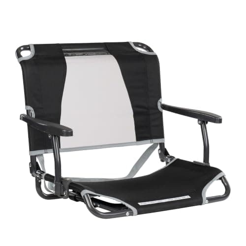 GCI Outdoor Big Comfort Stadium Chair with Armrests